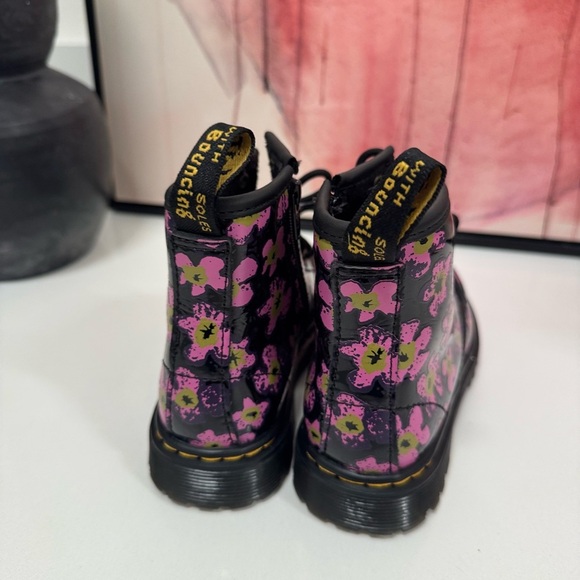 Dr. Martens Boots Kids Pansey 10c - Picture 9 of 10